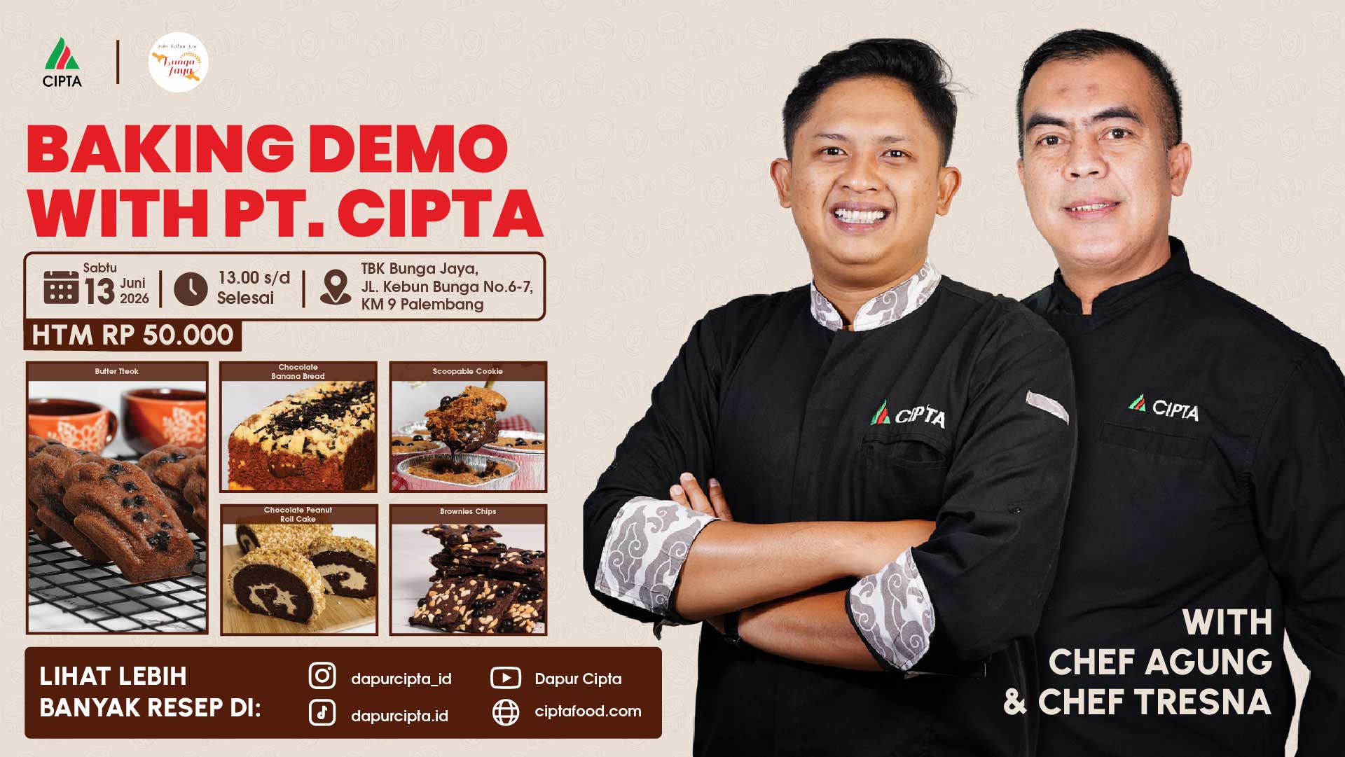 Baking Demo PT Cipta & TBK Bunga Jaya