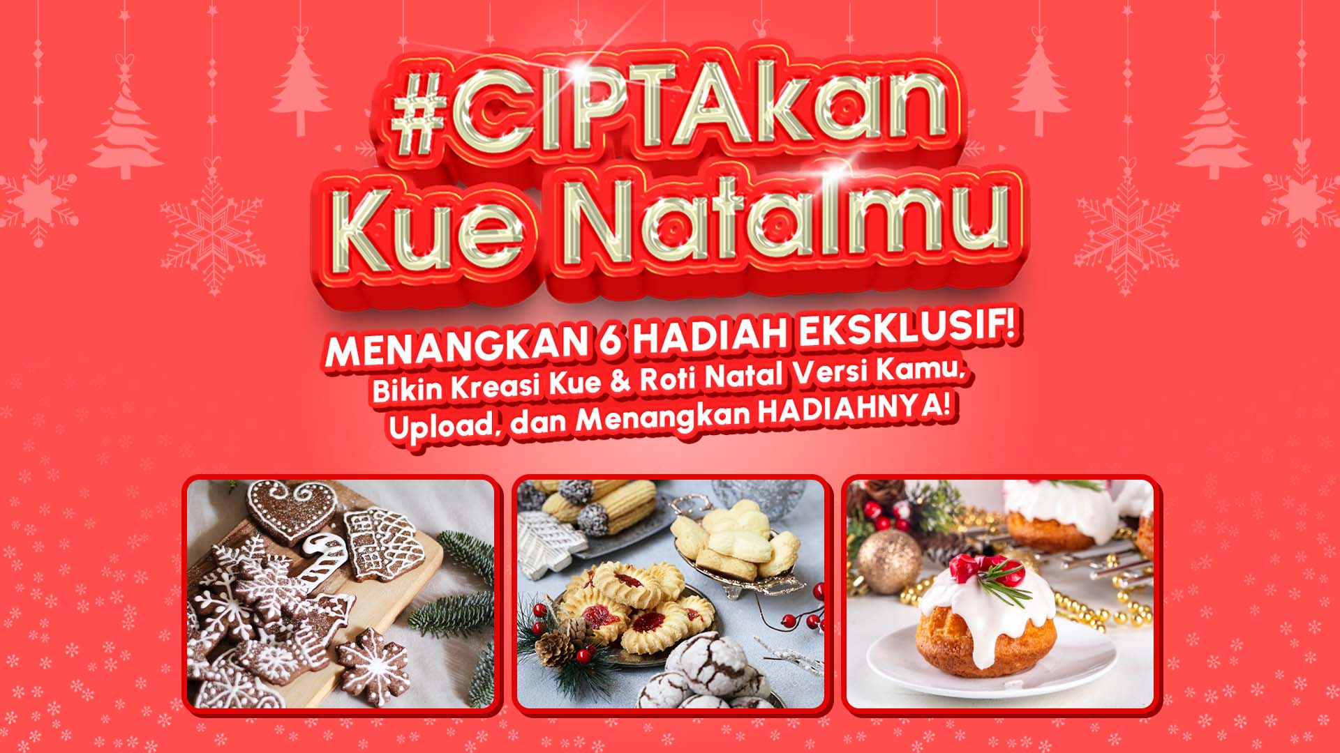 Lomba Kreasi Kue Natal PT Cipta 2025 – Menangkan Hampers Eksklusif
