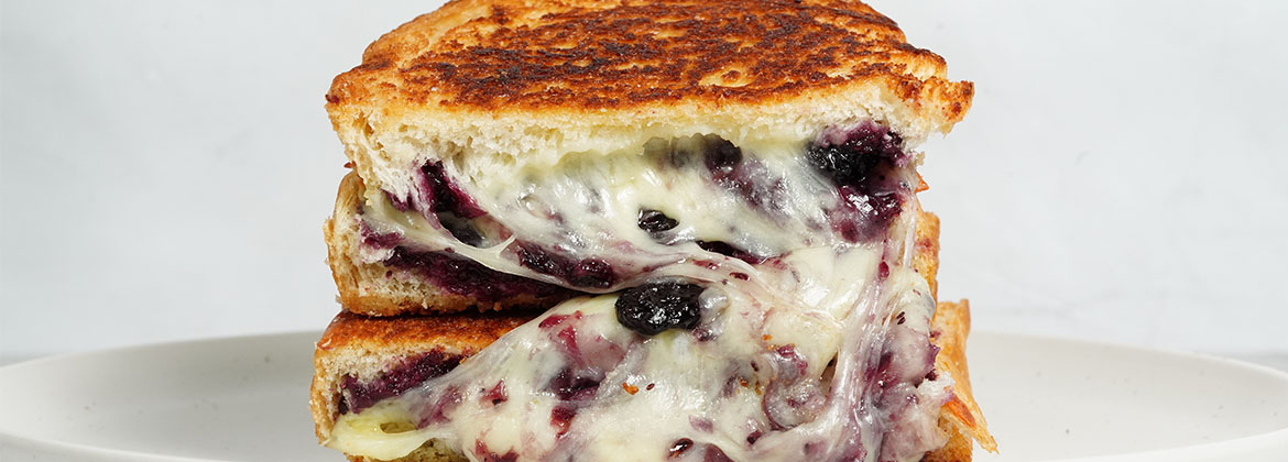 Blueberry Cheese Toast