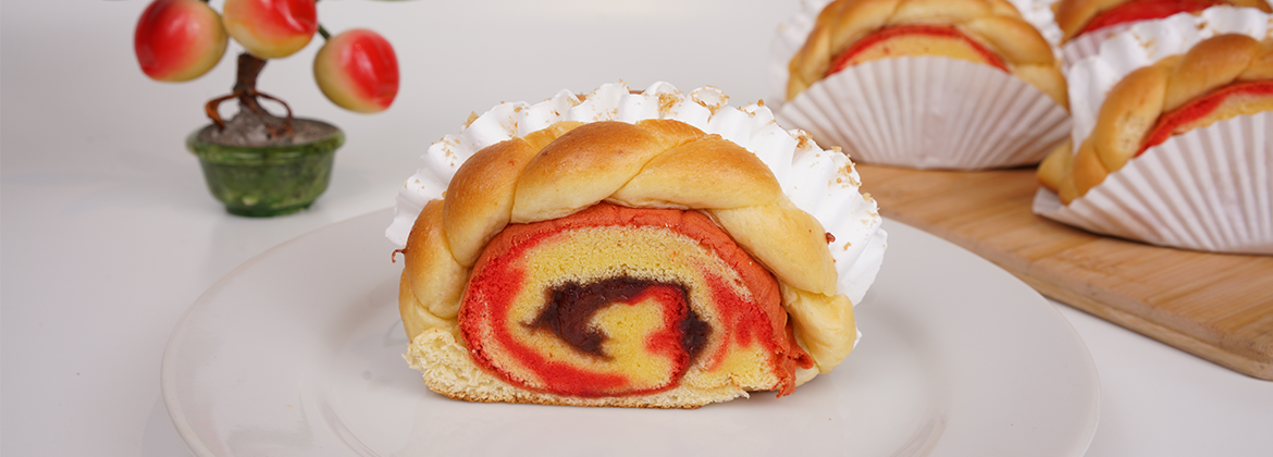 Bread Roll Cake