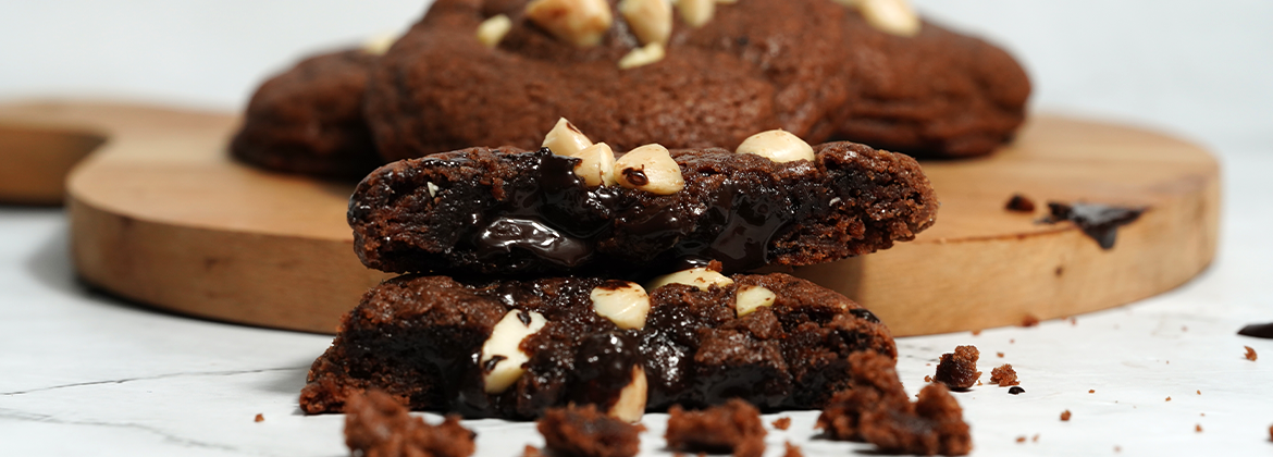 Double Chocolate Cookies