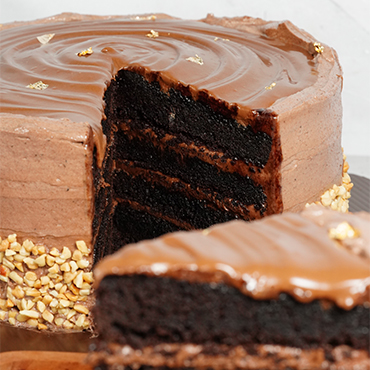 Hazelnut Rocher Cake