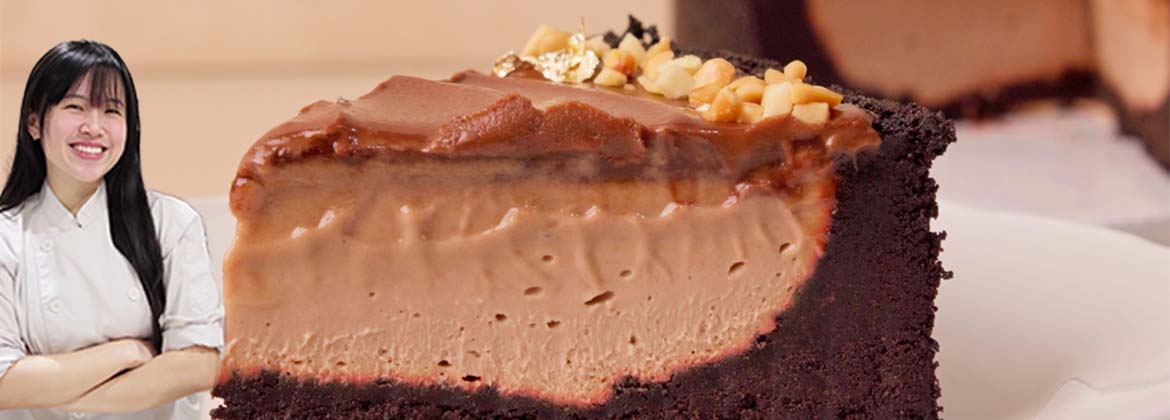 Hazelnut Cheese Tart by Chef Ellen Lim