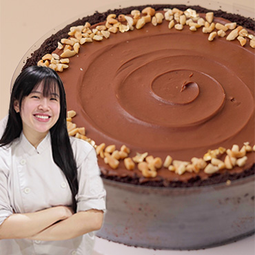 Hazelnut Cheese Tart by Chef Ellen Lim