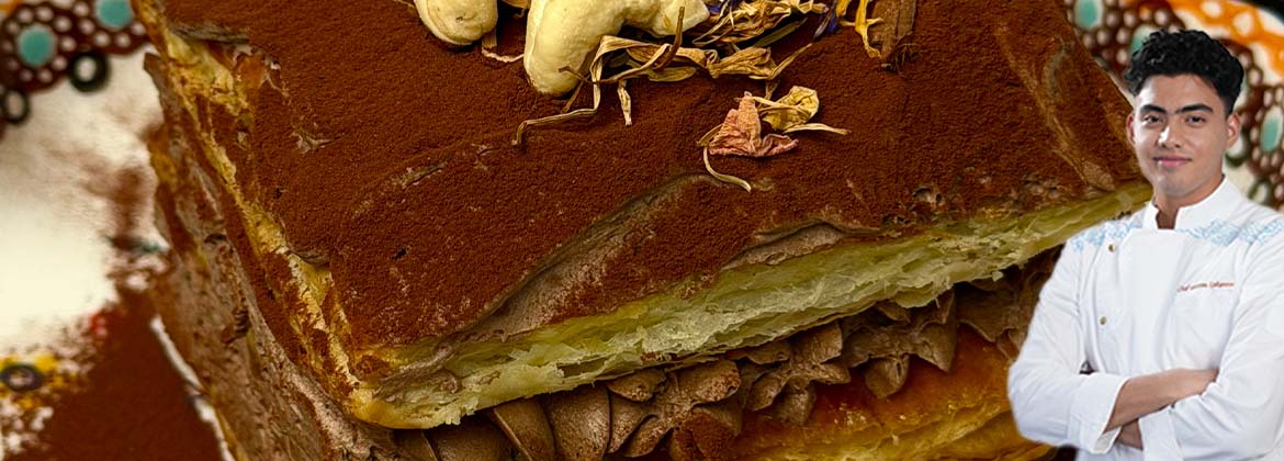 Choco Mille Feuille by Chef Aaron Laksana