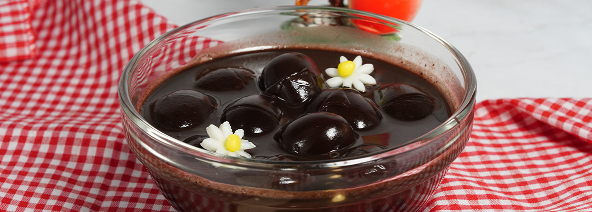 Pudding Cokelat Telur Puyuh