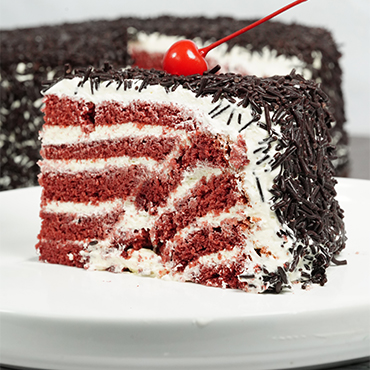 Red Velvet Cross Cake